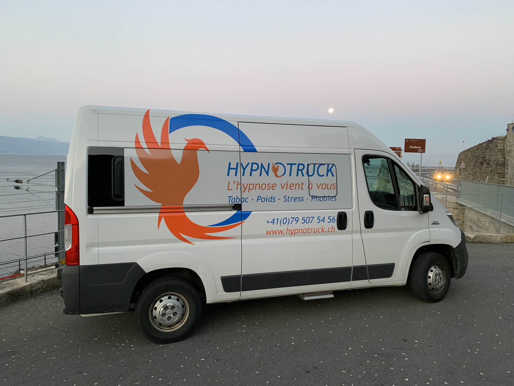 L'Hypnotruck en déplacement